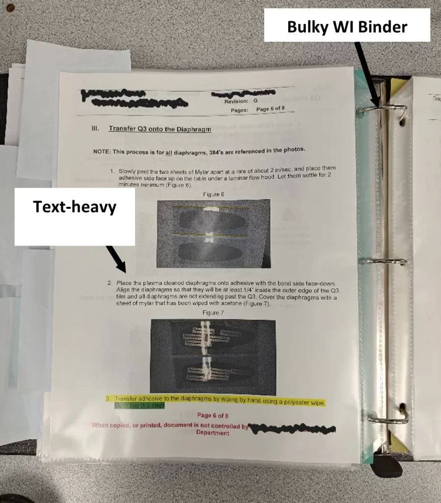 visual work instructions
