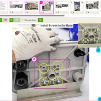 Assembly Process Work Instruction Development